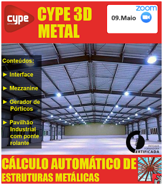 CYPE3D METAL | ESTRUTURAS METÁLICAS